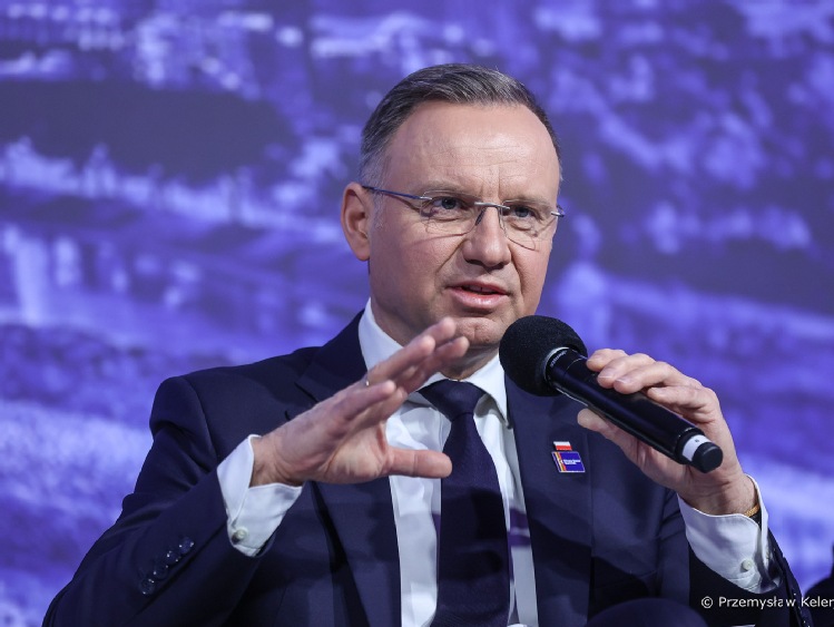 A.Duda- Polska sama nie rozwiąże kwestii zbożowej z Ukrainą